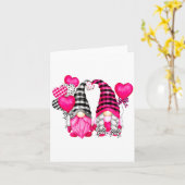 Nk Buffalo Plaid And Heart Balloons Valentines D  Kaart (Gele Bloem)