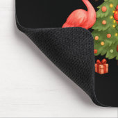 Nk Christmas Flamingos _ Cute Holiday Tree &amp; D Muismat (Hoek)