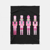 Nk Christmas Nutcracker Squad Ballet Dance Matchin Fleece Deken (Voorkant)