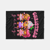 Nk Cute Gingerbread Christmas Girly Pajama Outfits Fleece Deken (Voorkant (Horizontaal))