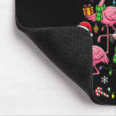 Nk Flamingo Christmas Tree Santa Flamingo Holiday  Muismat (Hoek)