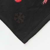 Nk Flamingo Christmas Tree With Santa Hats &amp; H Fleece Deken (Hoek)