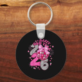 Nk Happy New Year 2026 Bow Disco  Sleutelhanger (Voorkant)