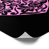 Nk Heart With Flowers Cut Out Cute Valentine Fav  Poster (Hoek)