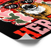 Nk Her Buck Camo Deer Hunting Camouflage Matching Poster (Hoek)