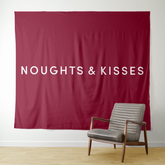 NK-logo op wanddecoratie Wandkleed (In Situ (horizontaal))