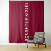 NK-logo op wanddecoratie Wandkleed (In situ)