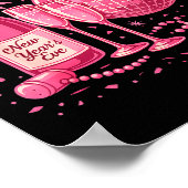 Nk New Year's Eve 2026 Disco Champagne Party  Poster (Hoek)