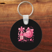 Nk New Year's Eve 2026 Disco Champagne Party  Sleutelhanger (Voorkant)