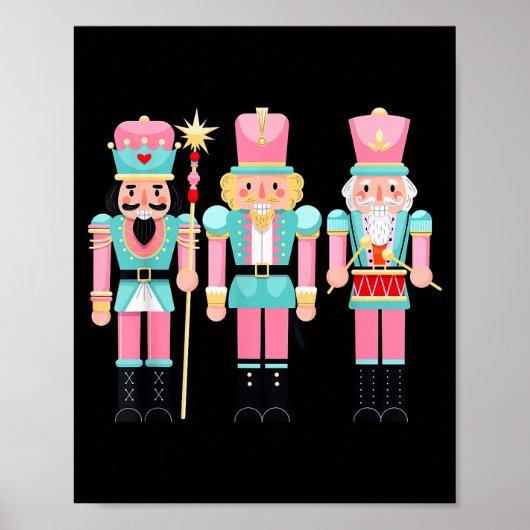 Nk Notenkraker Squad Kerstmis Nk Kerst Pyjama Dame Poster (Voorkant)