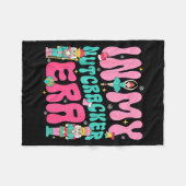 Nk Nutcracker Squad In My Nutcracker Era Christmas Fleece Deken (Voorkant (Horizontaal))