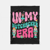 Nk Nutcracker Squad In My Nutcracker Era Christmas Fleece Deken (Voorkant)