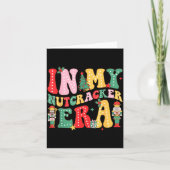 Nk Nutcracker Squad In My Nutcracker Era Christmas Kaart (Voorkant)