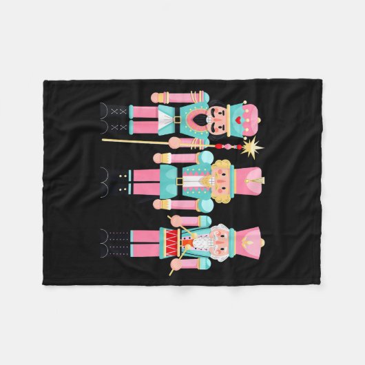 Nk Nutcracker Squad Xmas Nk Christmas Pajamas Wome Fleece Deken (Voorkant (Horizontaal))