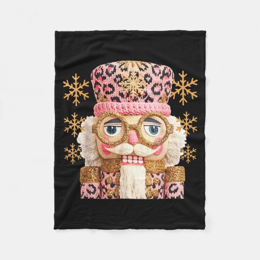 Nk Nutcracker Squad Xmas Nk Christmas Pajamas Wome Fleece Deken (Voorkant)