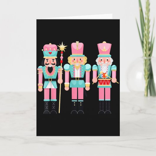 Nk Nutcracker Squad Xmas Nk Christmas Pajamas Wome Kaart (Voorkant)