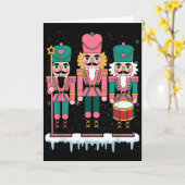 Nk Nutcracker Squad Xmas Nk Christmas Pajamas Wome Kaart (Gele Bloem)