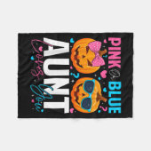 Nk Or Blue Aunt Loves You Pumpkin Halloween Gender Fleece Deken (Voorkant (Horizontaal))