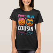 Nk Or Blue Cousin Loves You Pumpkin Halloween Gend T-shirt (Voorkant)