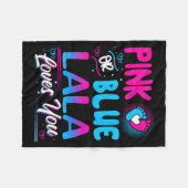 Nk Or Blue Lala Loves You New Baby  Fleece Deken (Voorkant (Horizontaal))