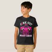 Nk Out Tackle Breast Cancer Awareness American Foo T-shirt (Voorkant volledig)