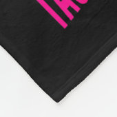 Nk Out Tackle Football Breast Cancer Awareness Men Fleece Deken (Hoek)