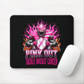 Nk Out Tackle Football Breast Cancer Awareness Men Muismat (Met muis)