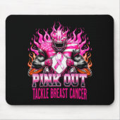 Nk Out Tackle Football Breast Cancer Awareness Men Muismat (Voorkant)