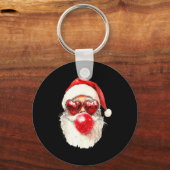 Nk Santa Christmas Bubble Gum Nk Sungles Sleutelhanger (Voorkant)