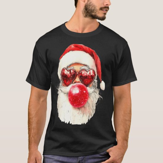 Nk Santa Christmas Bubble Gum Nk Sungles  T-shirt (Voorkant)