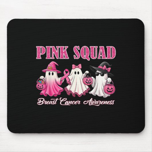 Nk Squad Breast Cancer Awareness Boo For Kids Todd Muismat (Voorkant)