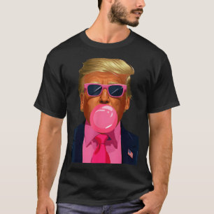 Nk Sungles Trump Kauwgom 2024 Stem President Fu T-shirt