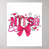 Nk Valentine Nurse Coquette Bow Cuds Favorite  Poster (Voorkant)