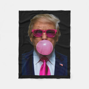 Nk Zonnebril Grappige Donald Trump Nk Kauwgom 2024 Fleece Deken