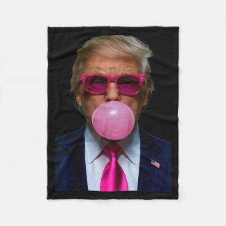 Nk Zonnebril Grappige Donald Trump Nk Kauwgom 2024 Fleece Deken