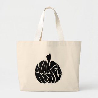 Nked Adam Black Logo Grote Tote Bag