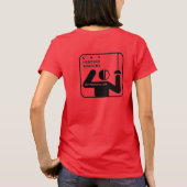 NKFA origineel t-shirt. VROUWEN T-shirt (Achterkant)