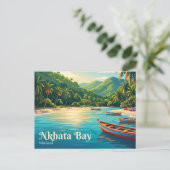 Nkhata Bay Malawi Briefkaart (Staand voorkant)