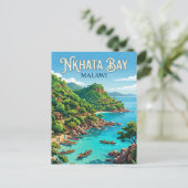 Nkhata Bay Malawi Briefkaart (Staand voorkant)