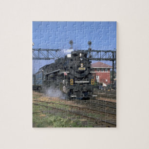 NKP 2-8-4 Berkshire #759 met "_Trains Legpuzzel