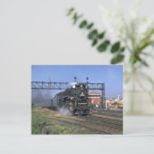 NKP 2-8-4 Berkshire Briefkaart (Staand voorkant)