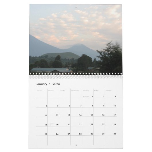 Nkuringo Group Kalender (Jan 2026)