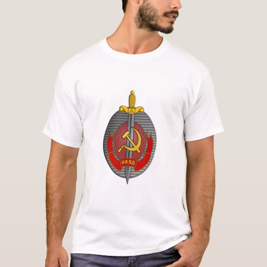 NKVD Emblem-mannen t-shirt (Voorkant)