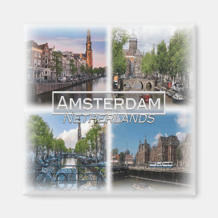 NL0029 Europa, Nederland, Amsterdam, koelkast Magneet