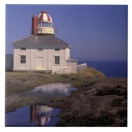 NL, Canada, Newfoundland, Cape Spear. Oude Kaap Tegeltje (Voorkant)