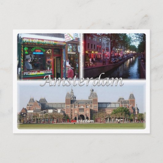 NL Holland - Amsterdam - Briefkaart (Voorkant)