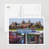 NL Holland - Amsterdam - Briefkaart (Voorkant / Achterkant)