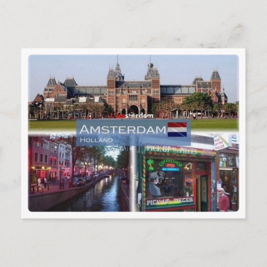 NL Holland - Amsterdam - Briefkaart (Voorkant)