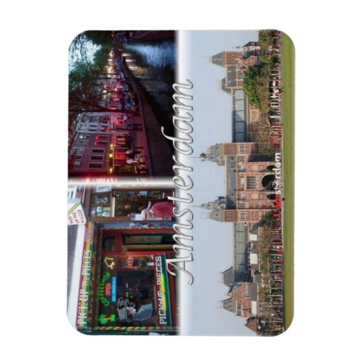 NL Holland - Amsterdam - Magneet (Verticaal)