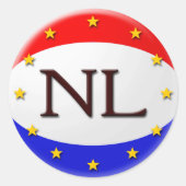 NL RONDE STICKER (Voorkant)
